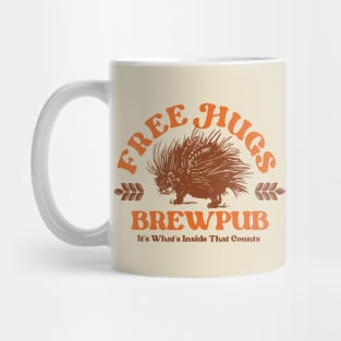 Free Hugs Brewpub: It's What's Inside That Counts Mug